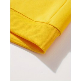 Men'S Casual King Crown Print Hoodie, 100% Polyester Long Sleeve Sweatshirt, Winter Knit Fabric with Slight Stretch, Regular Fit Hooded Top, 200g/m² - Trendy American Style Clothing Gift