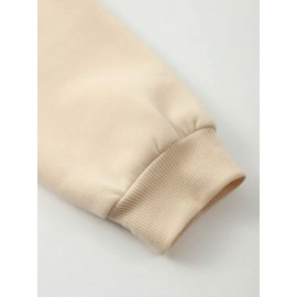 Men's OUTLAW Graphic Hooded Sweatshirt - Black with White Bold Lettering, Heavyweight 300gsm Pullover Hoodie, Casual Winter Warmth, Machine Washable, Streetwear & Outdoor Wear with Chest Pocket & Adjustable Hood