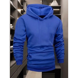 Men's OUTLAW Graphic Hooded Sweatshirt - Black with White Bold Lettering, Heavyweight 300gsm Pullover Hoodie, Casual Winter Warmth, Machine Washable, Streetwear & Outdoor Wear with Chest Pocket & Adjustable Hood