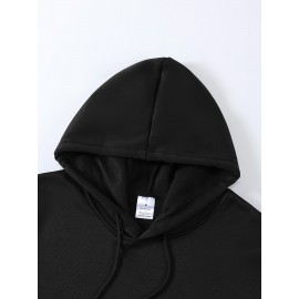 [4pcs Tatoris Print Sweater Set] 4pcs Men's Tatoris Print Sweater Set | Fashionable & Casual Drawstring Hooded Sweaters | Comfortable Long-Sleeved for Autumn & Winter