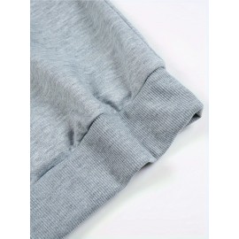 Men's Graphic Print Sweatshirt - Yeshua Lion of Judah Regular Fit Crew Neck Pullover with Slight Stretch, Polyester Knit Fabric