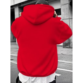 Men'S Casual Hooded Sweatshirt with 