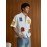 Men'S Summer Casual Color Block Patchwork Short Sleeve Shirt - Loose Fit, Button-Up Collared Blouse with Contrast Colorful Patches, Lightweight Non-Stretch Fabric for Casual Attire, Summer Casual Wear | Buttonup Shirt | Nonstretch Material