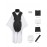 Anime Choso Character Costume Set - Black & White Long Sleeve Top with Belt, Vest, and Pants - Perfect for Parties, Cosplay, and Themed Events, Themed Event Attire|Sleek Formal Attire|Stretchy Fabric