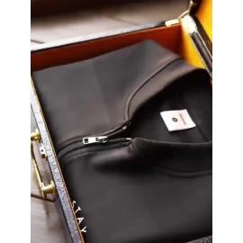 Polyester Knit Graphic Print Bomber Jacket - Men's Casual Reggae Stand Collar Zipper Closure - Fall/Winter Skinny Fit with Pocket Detail