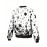 Men's Sporty Starry Sky Print Jacket - Polyester, Zip-Up Baseball Collar with Pockets, Machine Washable - Perfect for Spring/Fall