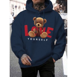 Men'S Casual Hooded Sweatshirt with 